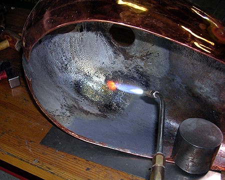 etamage et soudure a l'etain